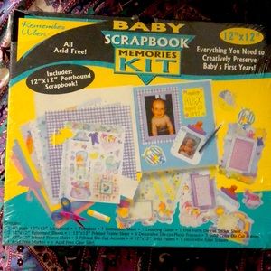 NIP Baby Scrapbook Memories Kit
